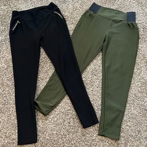 Size XL negro y green poliéster